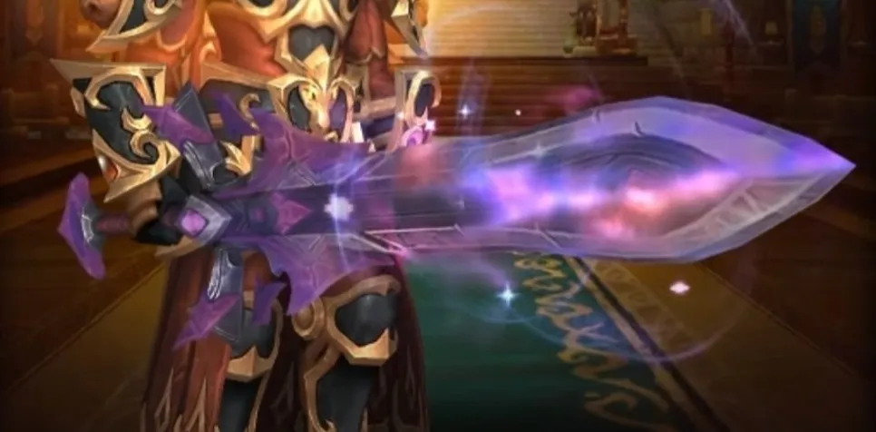《魔兽世界》下周四将上线全新武器附魔，超酷虚空紫，这下必须要打pvp了！